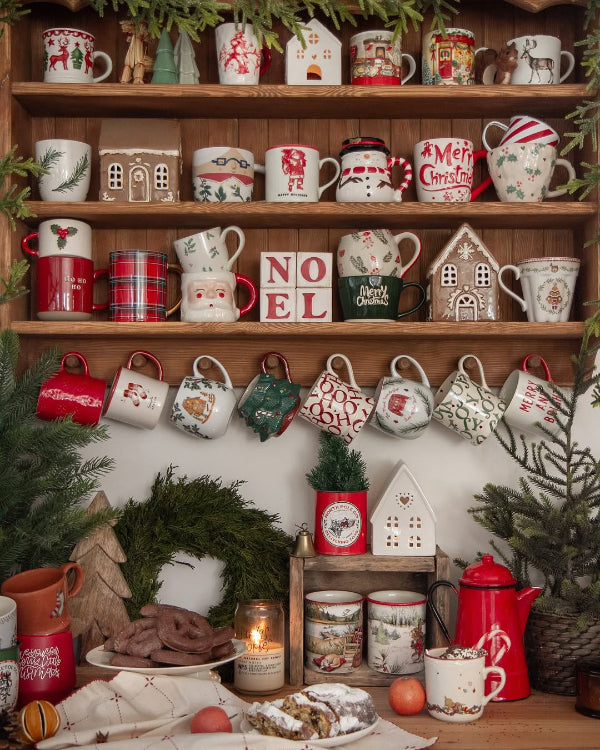 s106 Handcrafted Mug & Display Shelf – The Perfect Kitchen Accent