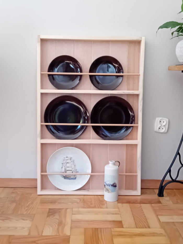 ALY Elegant & Functional Wall-Mounted Plate Rack