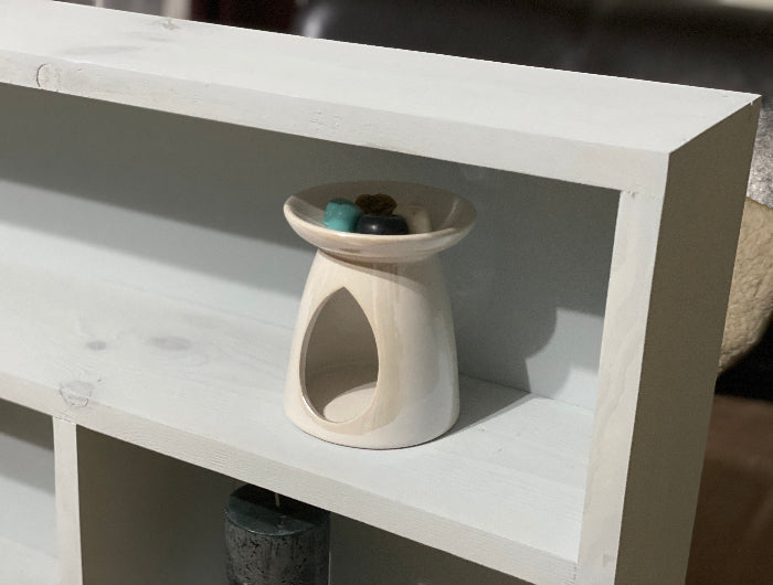 AMY Modern Wall-Mounted Cube Shelf – Wood Display & Storage Unit