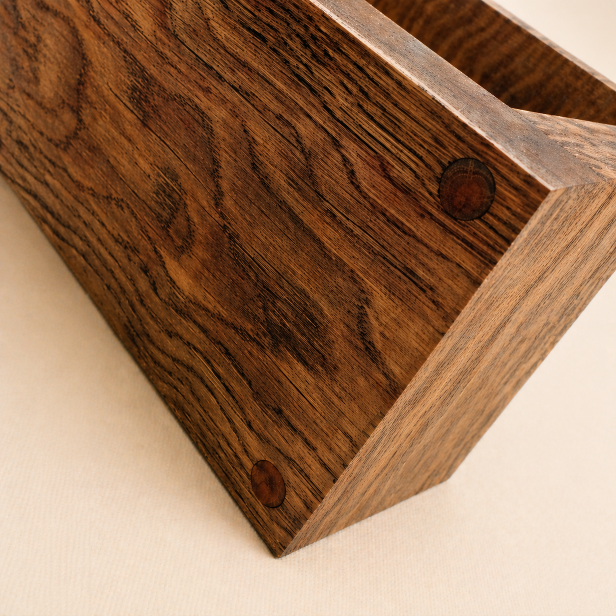 Emile — Oak Rectangular Wall Shelf