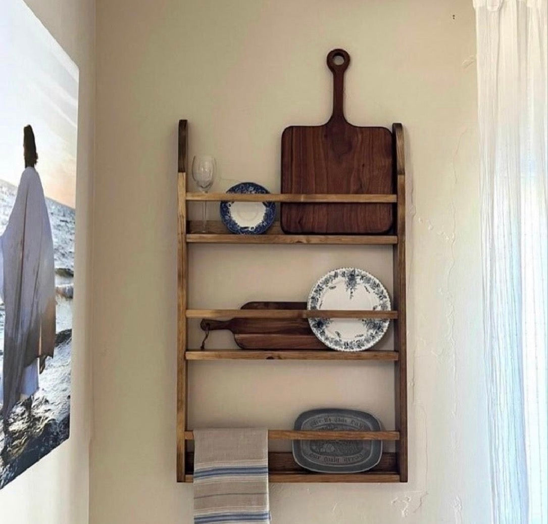 Kim BESPOKE — Pine Plate & Display Rack