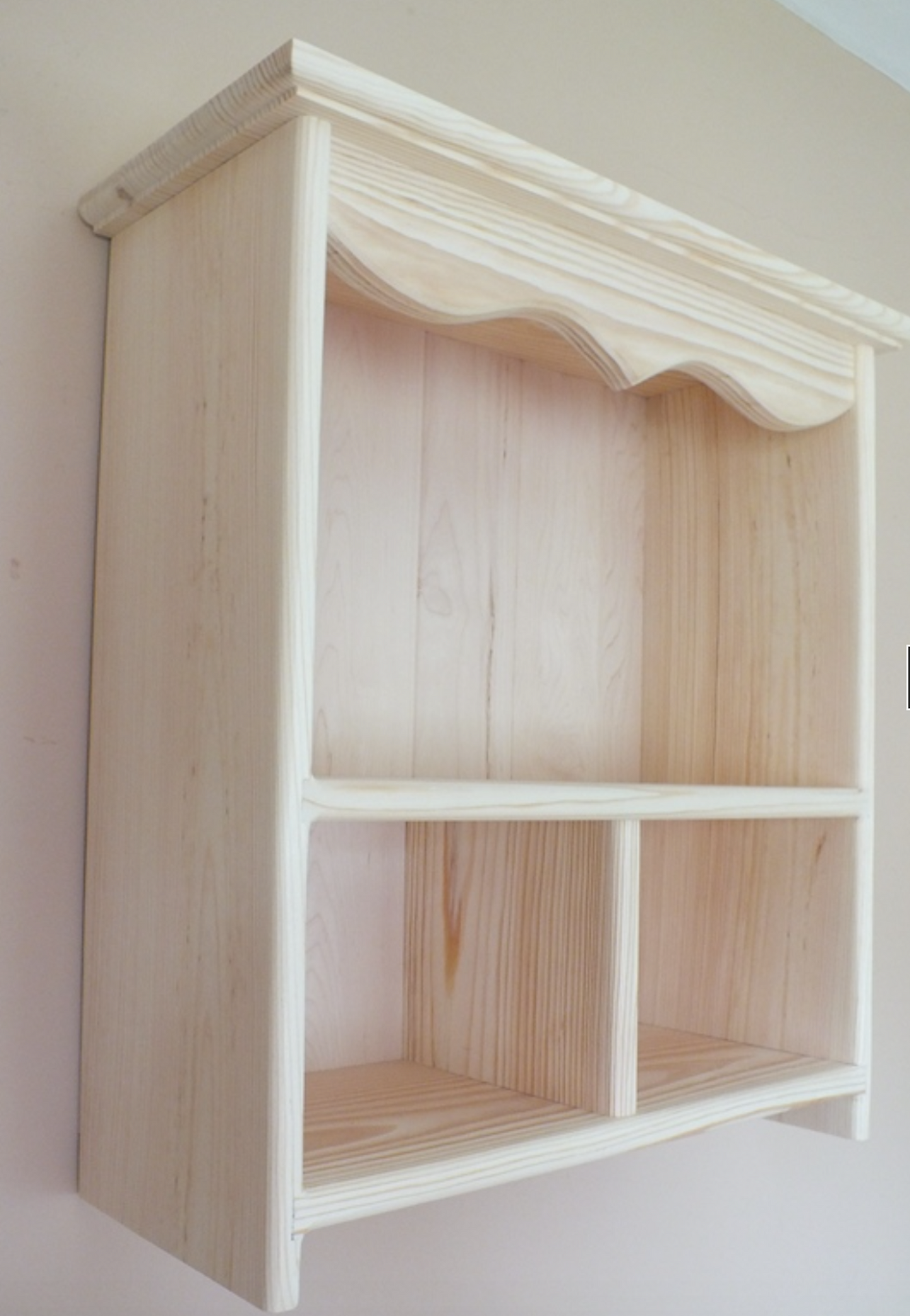 s89 Crafted from solid pine cottage wall mounted shelving