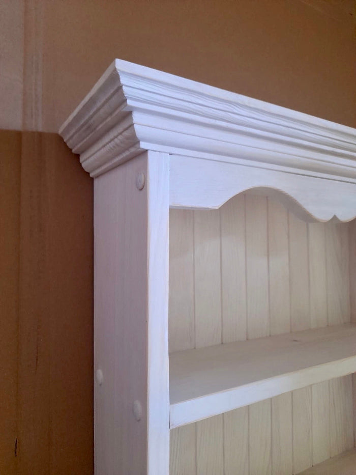 m57 Cottage Wall Shelf – Solid Pine Three-Tier Display Unit