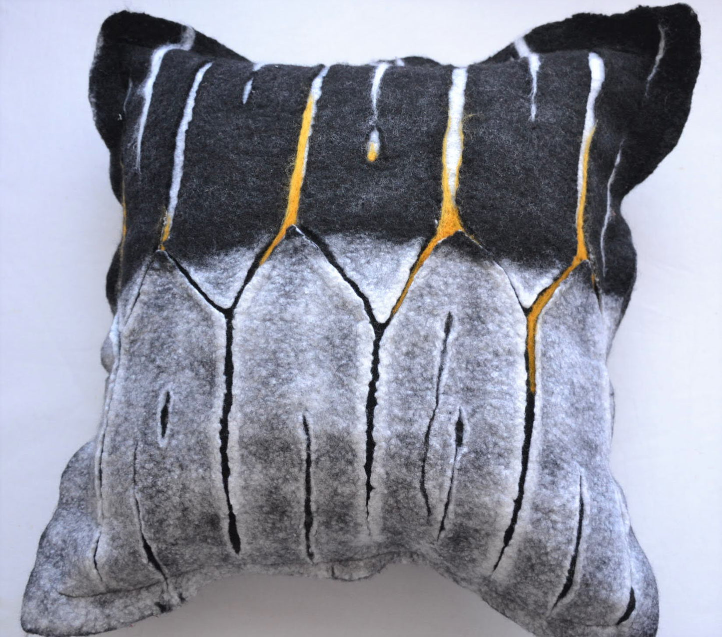 Handmade Wool Felted Cushion Cover