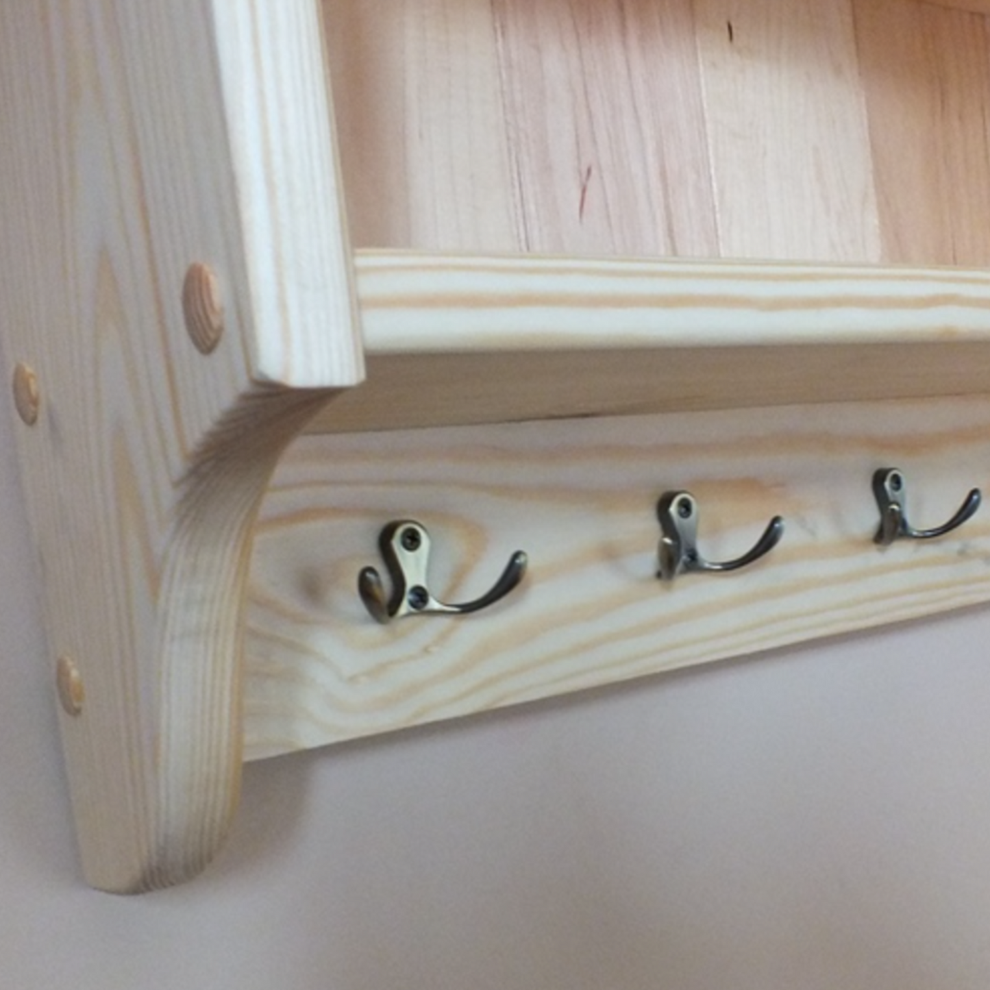 Juliette — Kitchen Display Shelf with Hooks