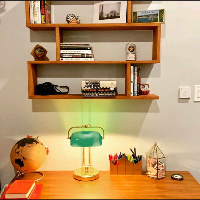 s96 Modern Minimalist Wooden Wall Shelf
