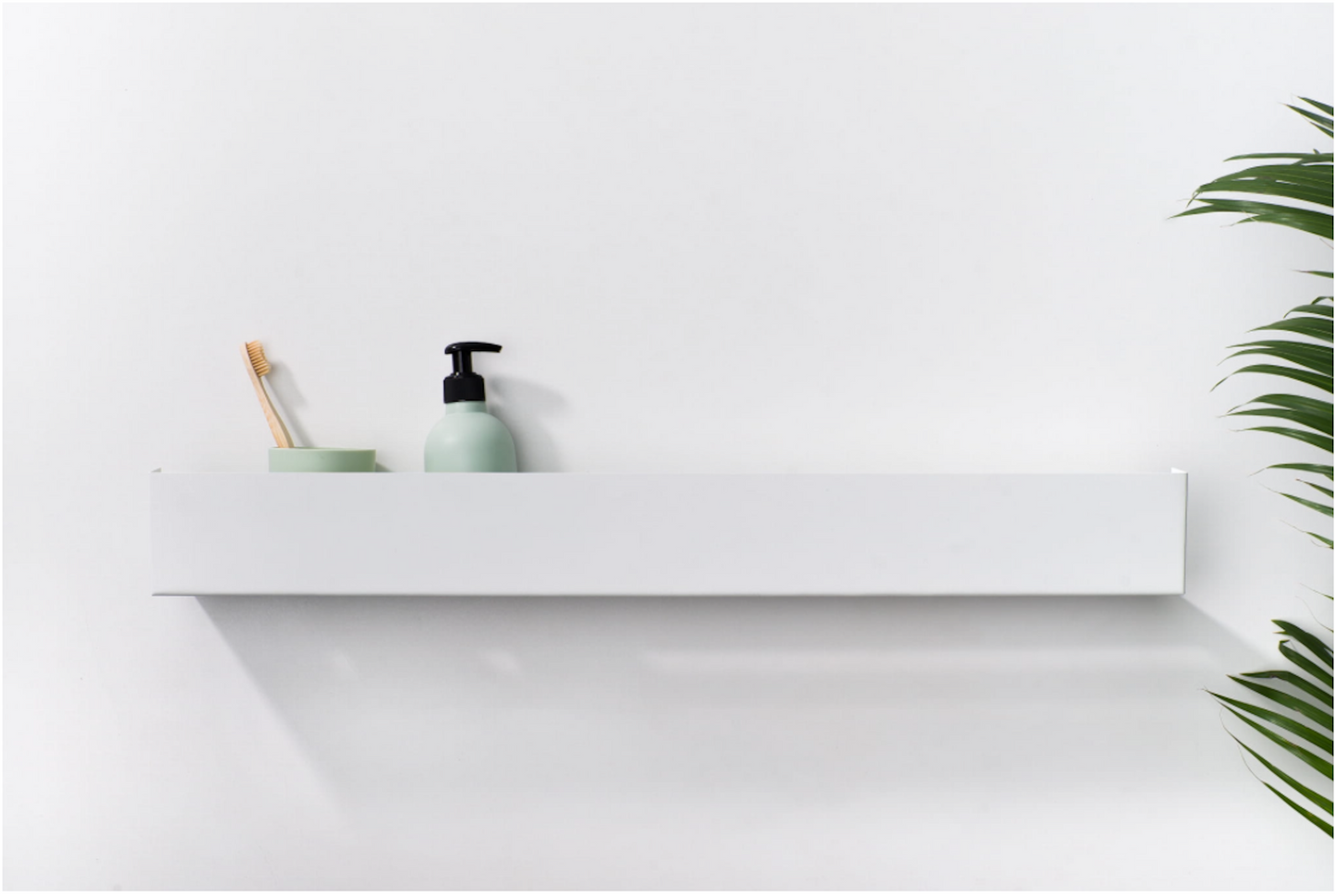 BAIN TWIN Bathroom shelf with towel rack