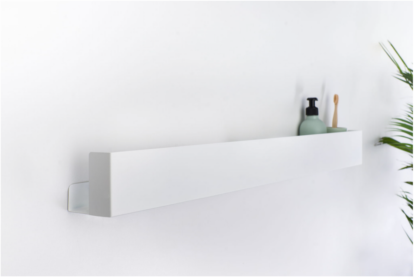 BAIN TWIN Bathroom shelf with towel rack