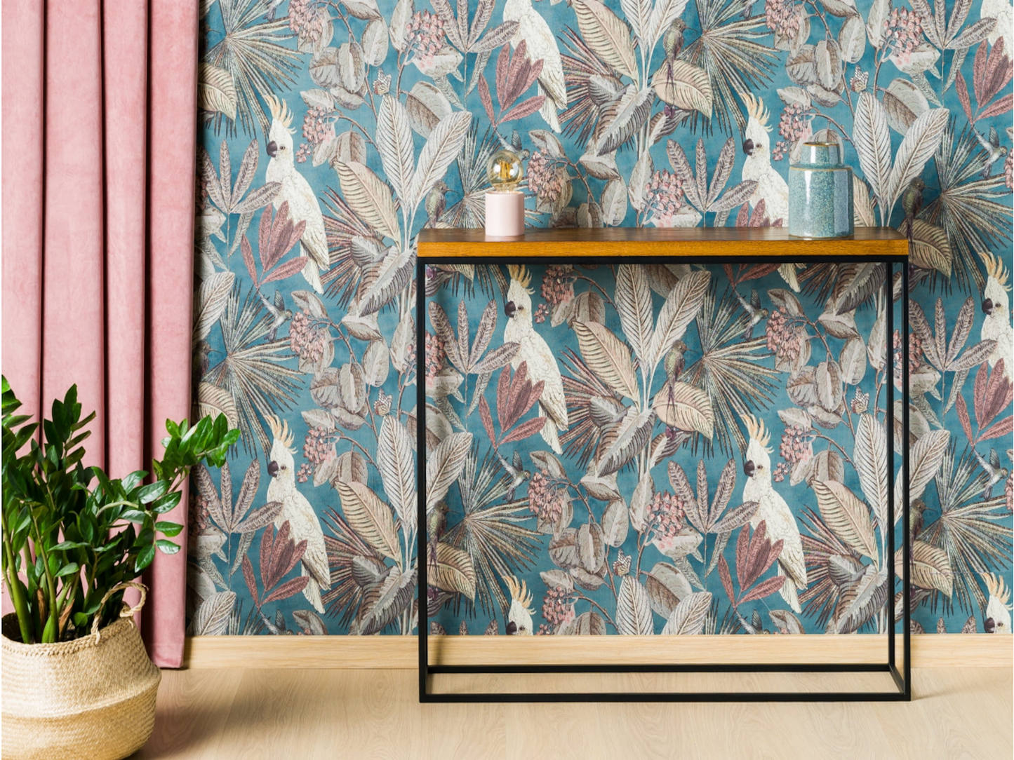 VALERIE Metal freestanding console table