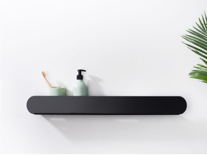 LUVIA Minimalist Wall Shelf – Sleek Storage for Modern Bathrooms