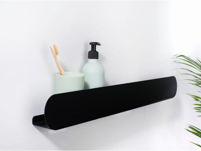 LUVIA Minimalist Wall Shelf – Sleek Storage for Modern Bathrooms