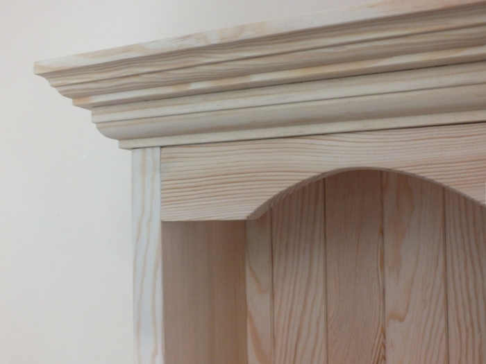 m57 Cottage Wall Shelf – Solid Pine Three-Tier Display Unit