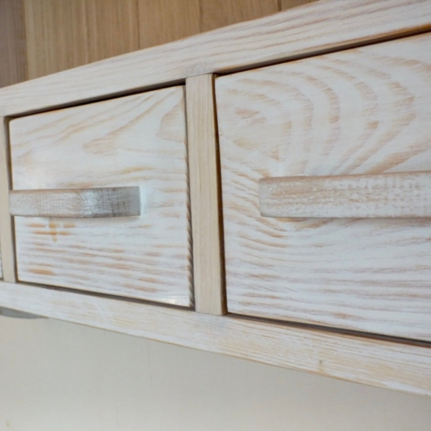 Edith — Two-Tone Wall Cabinet with Drawers