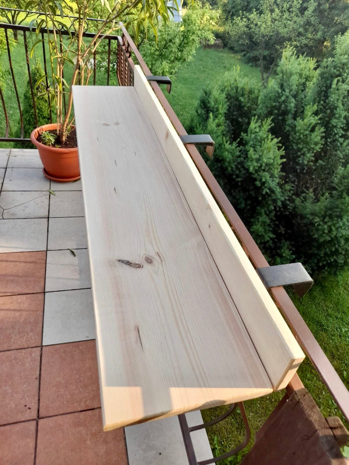 t5a 🪴 Balcony Bar Table – Compact Outdoor Counter for City Views