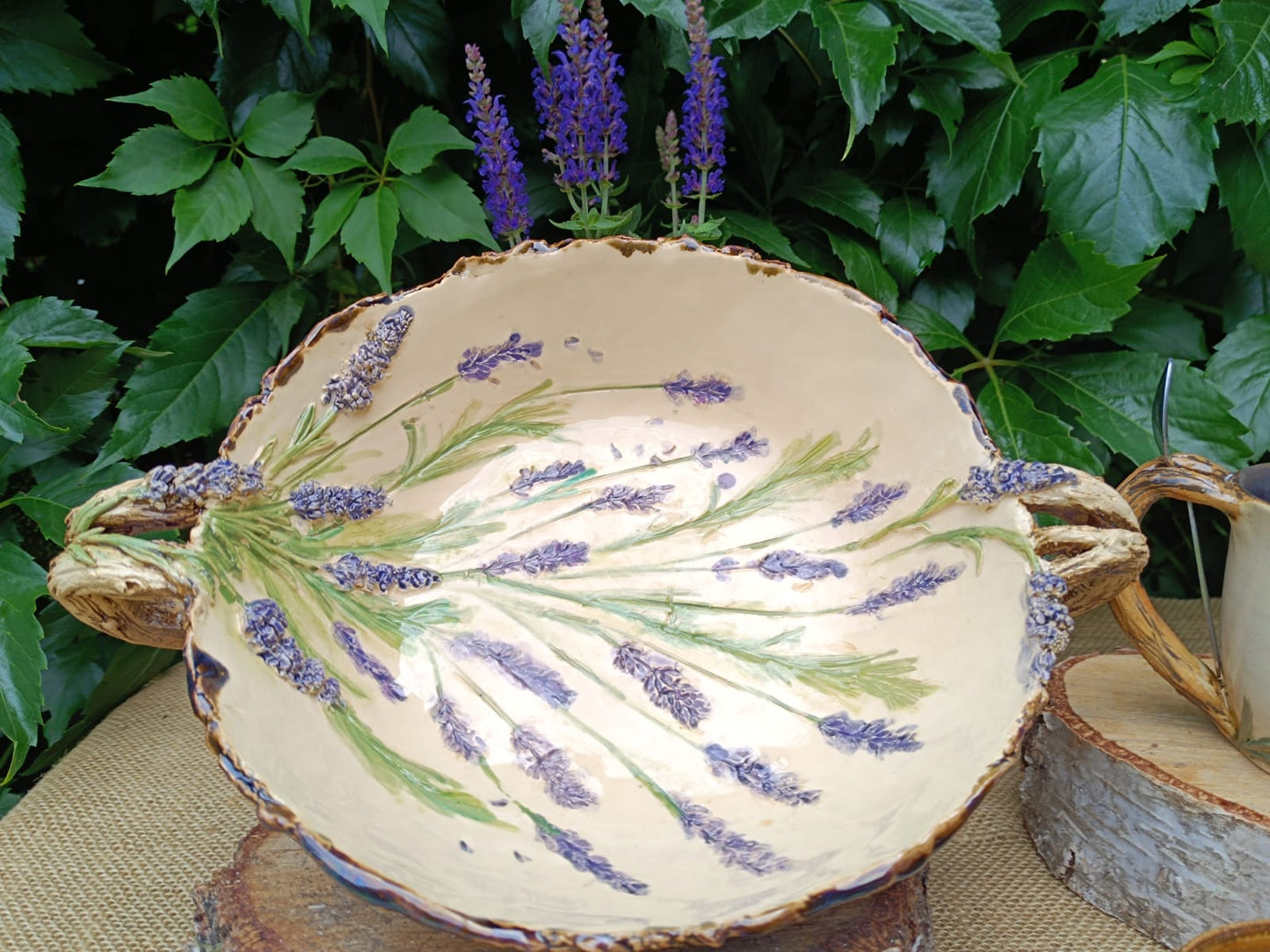 LAVENDER Handgefertigte Keramikkollektion