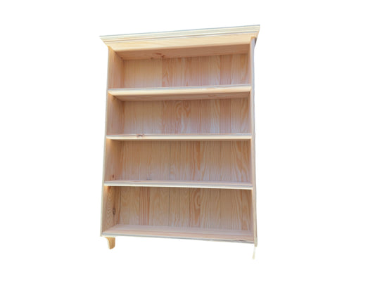 Solid Pine Handmade Kitchen Open Shelving