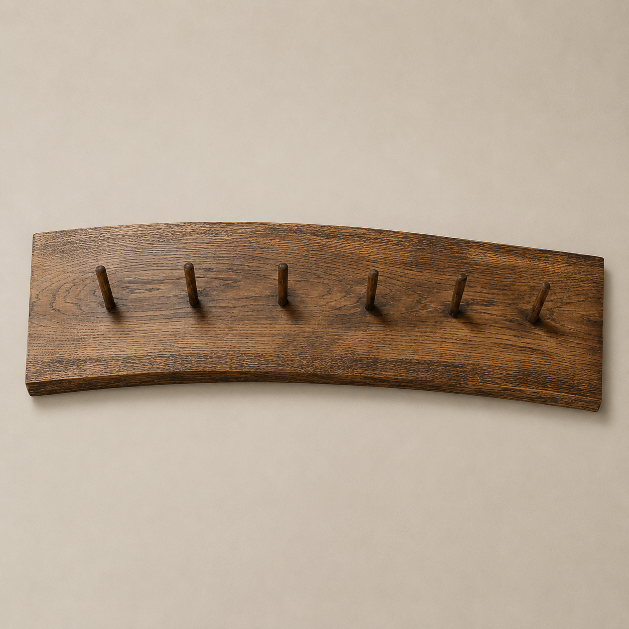 Marceau – Rustic Solid Oak Coat Rack