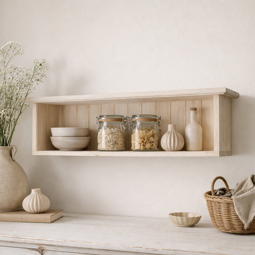 Chloe — Open Compartment Wall Shelf