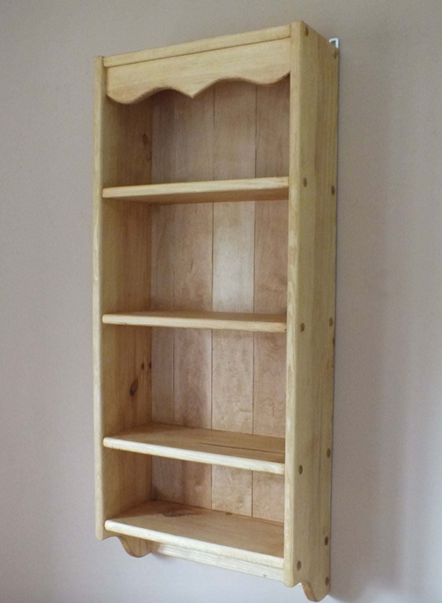 Emilien — Jars & Bottle Display Wall Shelf