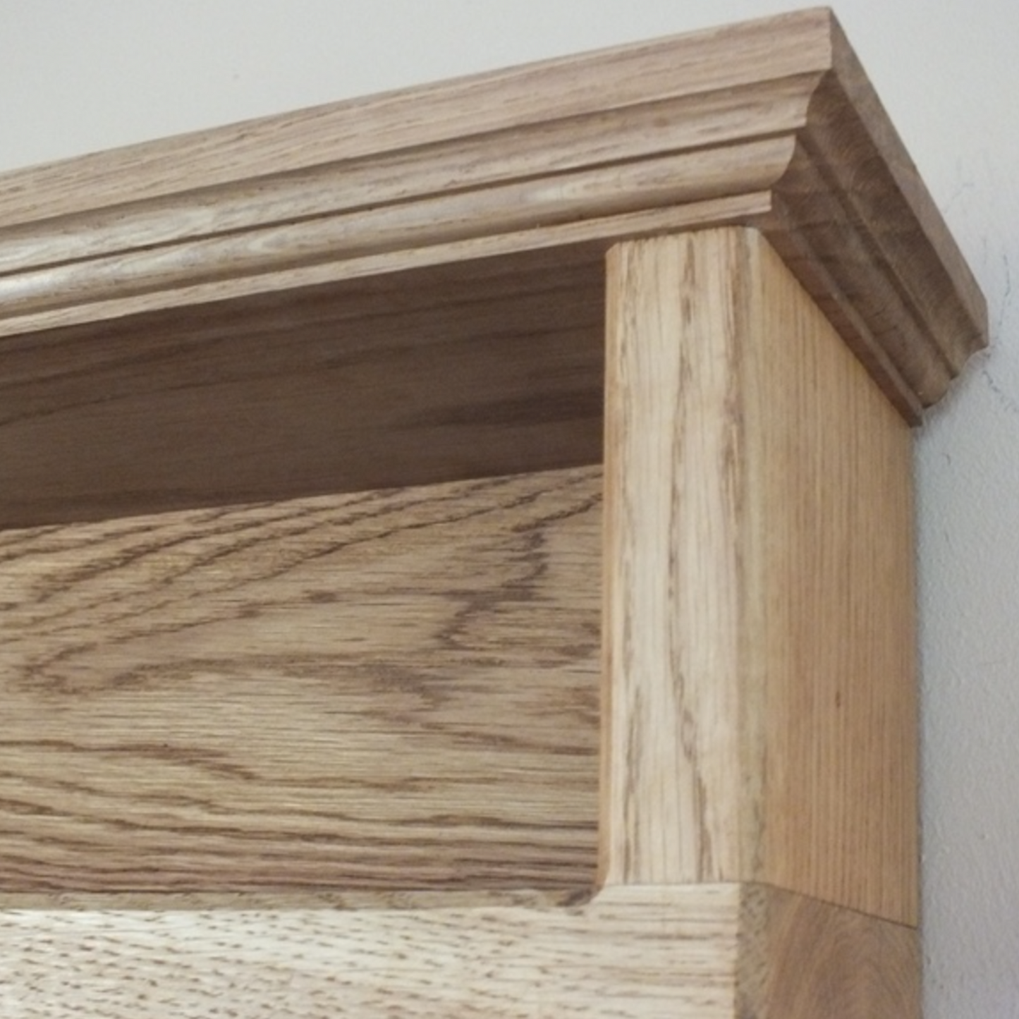 Eugenie — Oak Mug Shelf Cabinet