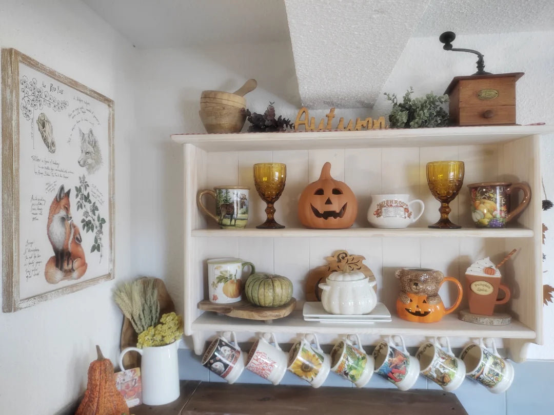 Agnes — Wall Shelf with Wooden Pegs