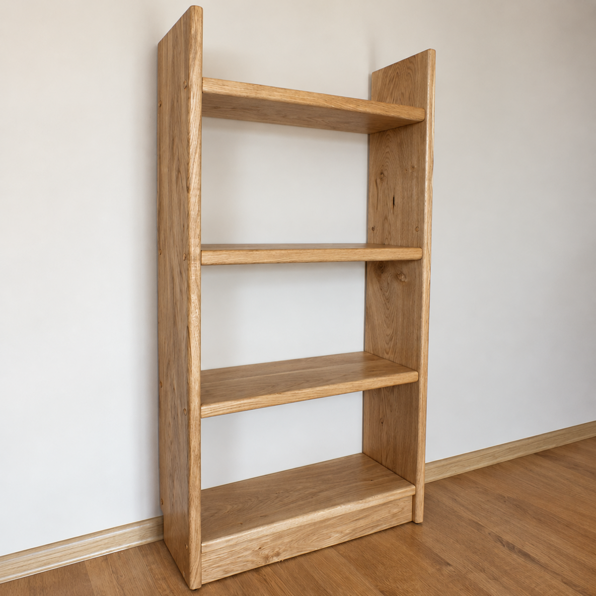 Theophile — Solid Oak Freestanding Bookcase