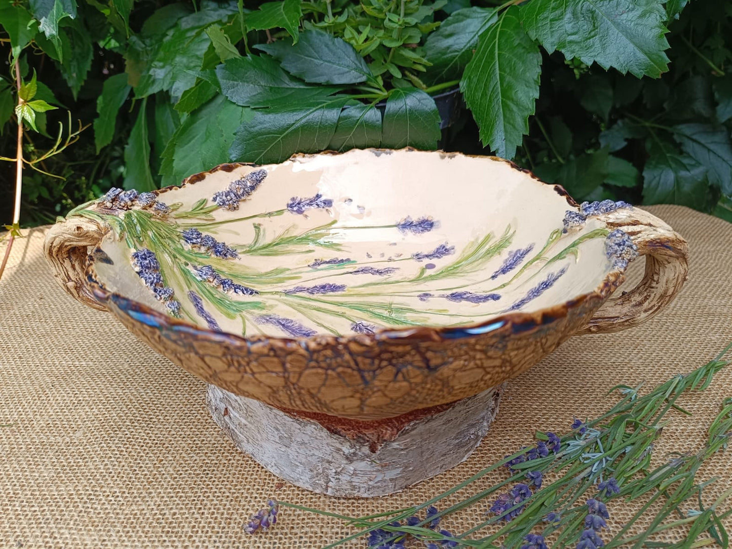 LAVENDER Handgefertigte Keramikkollektion