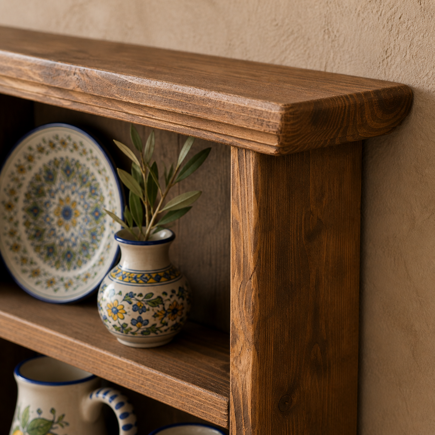 Lino — Wooden Wall Shelf