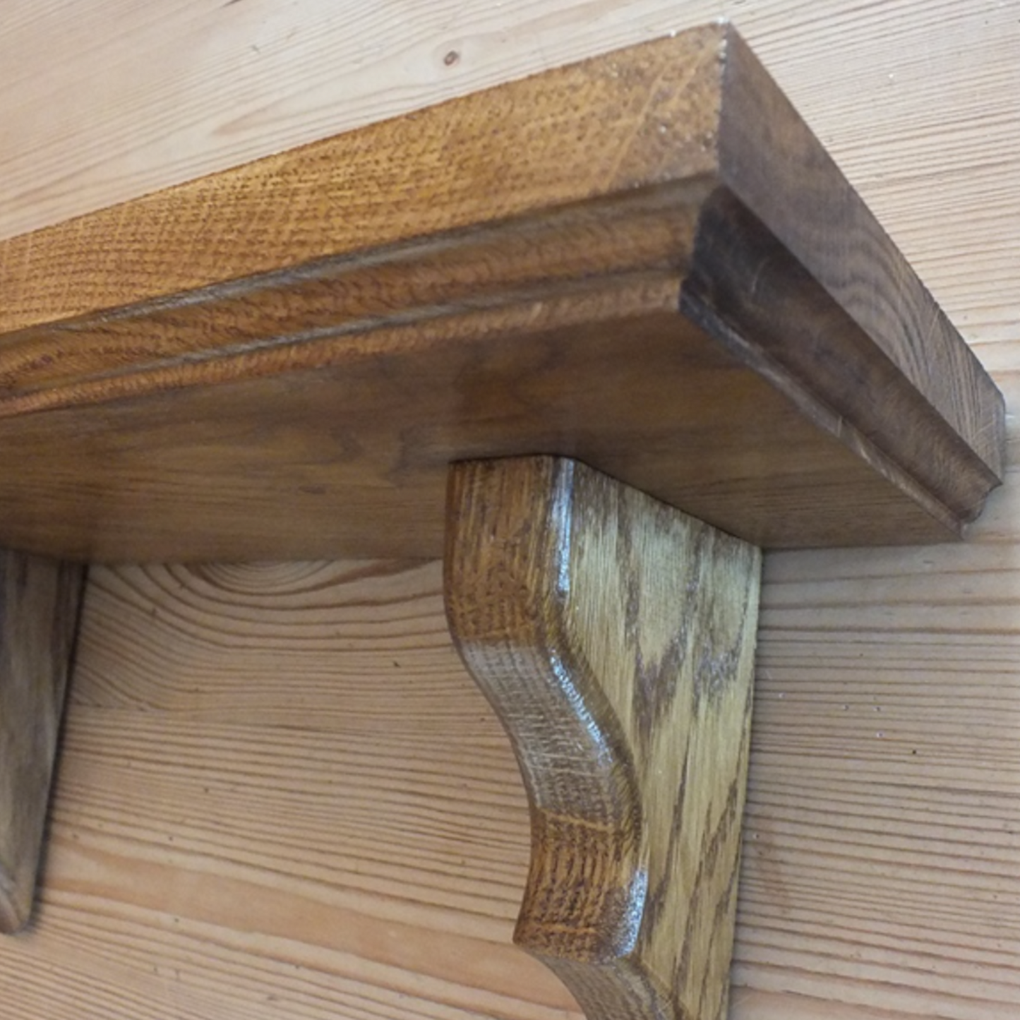 Octave — Bold Oak Wall Shelf