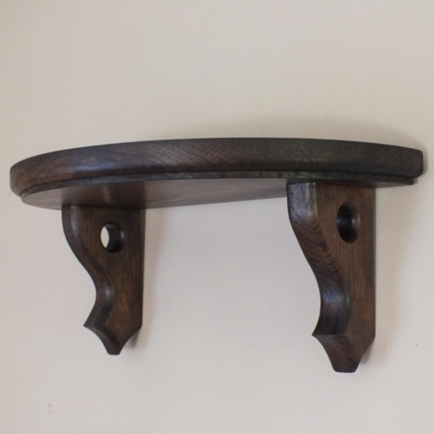 Signe — Rounded Oak Wall Shelf