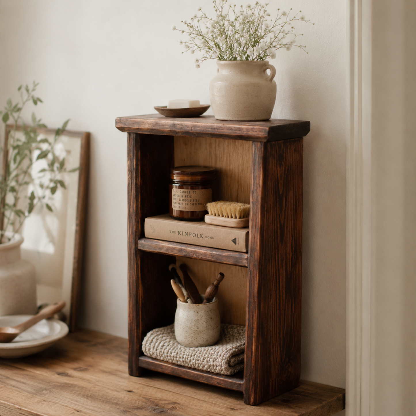 Odile — Wooden Countertop Shelf