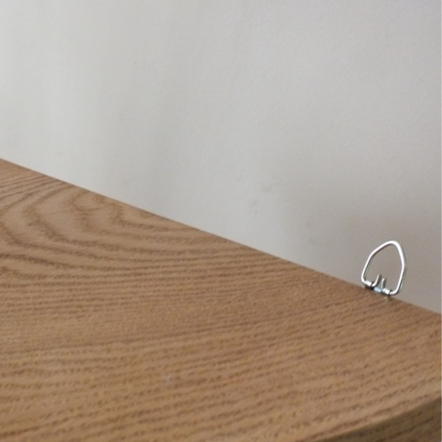 Ingrid — Oak Corner Shelf