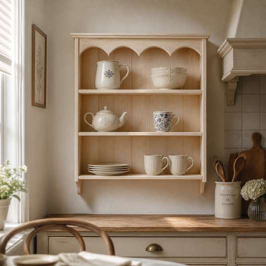 Valentine — Wall Cabinet with Decorative Top