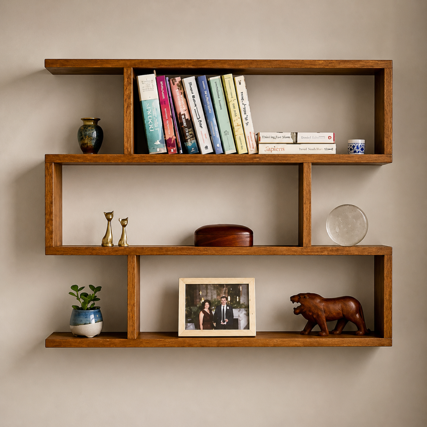 Soren — Modern Open Frame Wall Shelf
