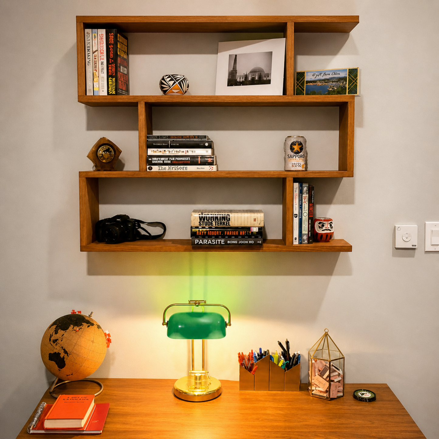 Soren — Modern Open Frame Wall Shelf