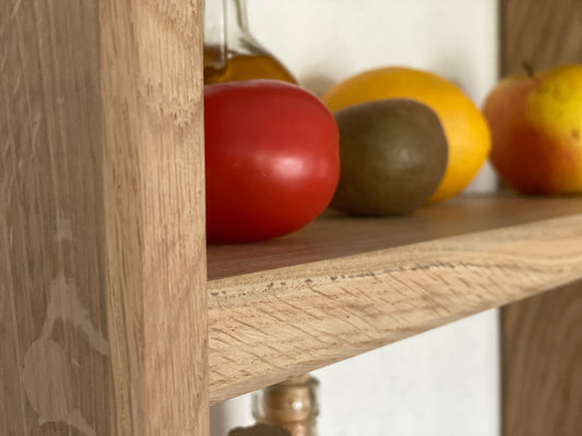 m3 Solid oak spice rack