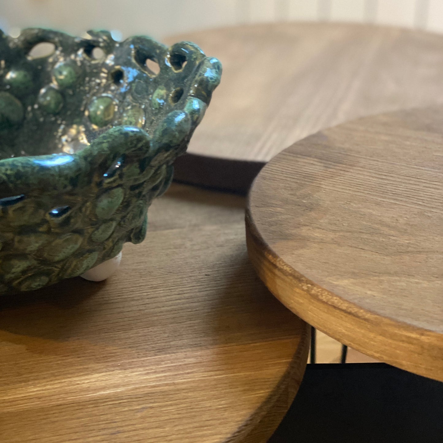 Zina — Round Nesting Coffee Table Set (3 Tops)