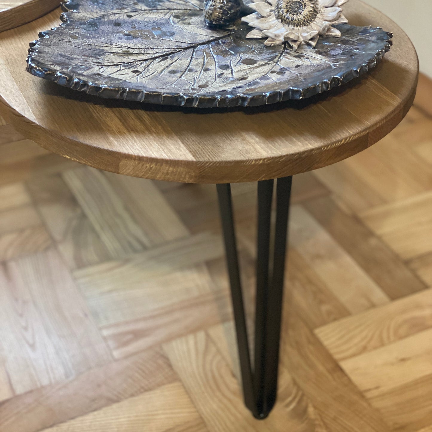 Zina — Round Nesting Coffee Table Set (3 Tops)