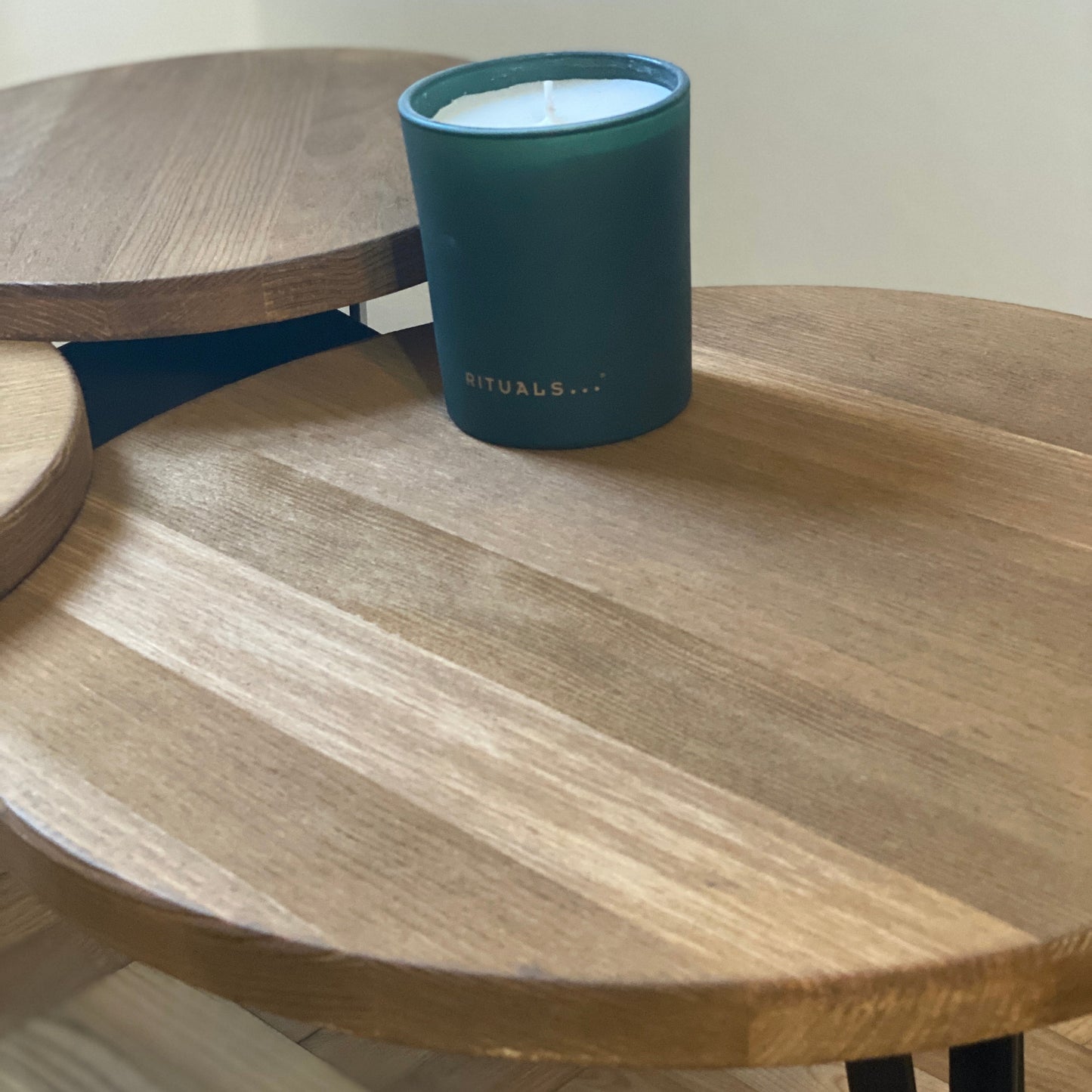 Zina — Round Nesting Coffee Table Set (3 Tops)
